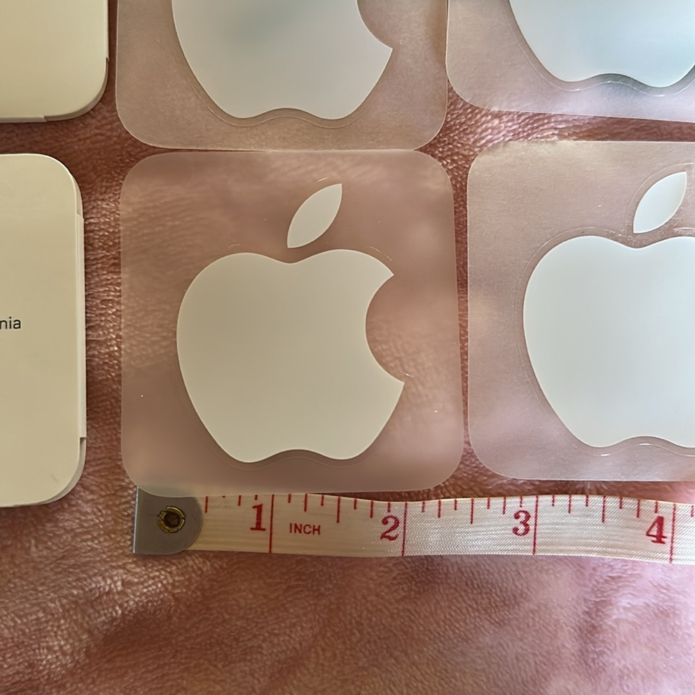 Apple Logo Decals - Picture 7 of 8